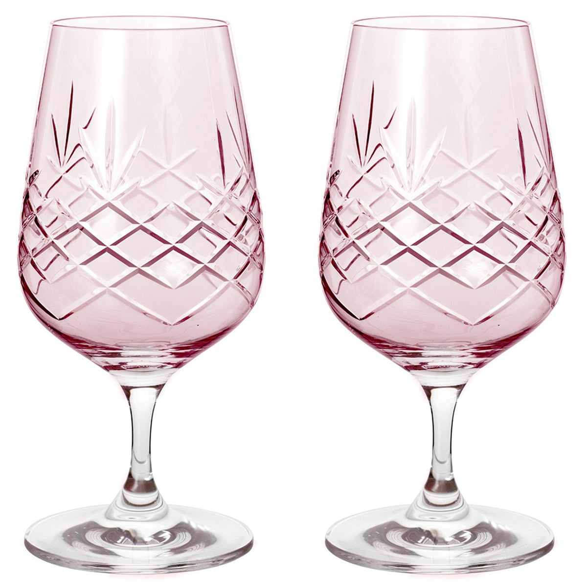 Frederik Bagger Crispy Mate ølglas i topaz krystalglas, sæt med 2 stk.