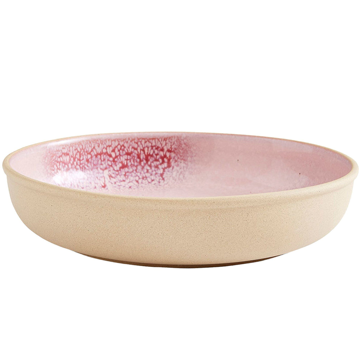 Sæt med fire lave Portmeirion Minerals skåle i rose quartz