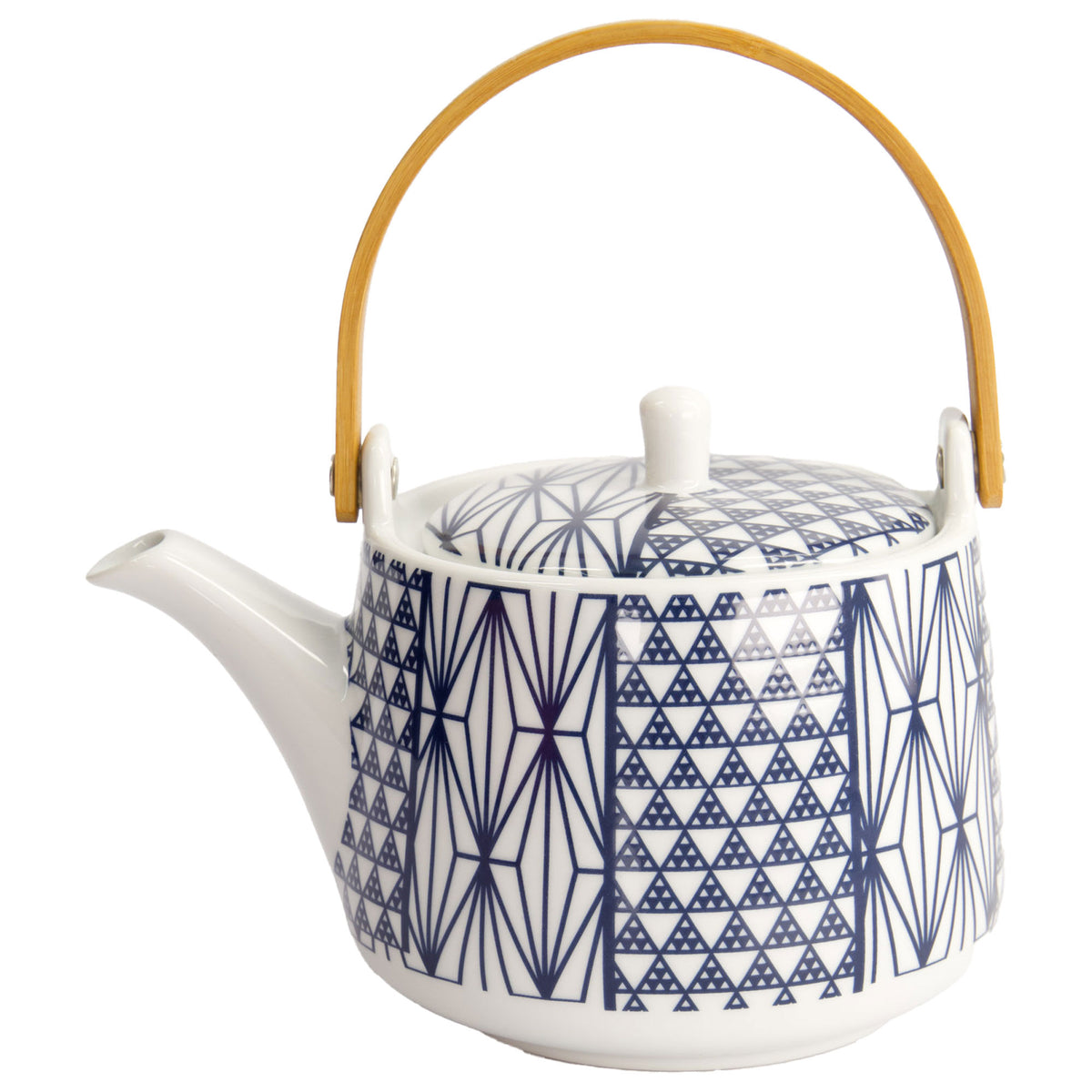 Tokyo Design Studio tekande i porcelæn med blåt mønster, 1000 ml