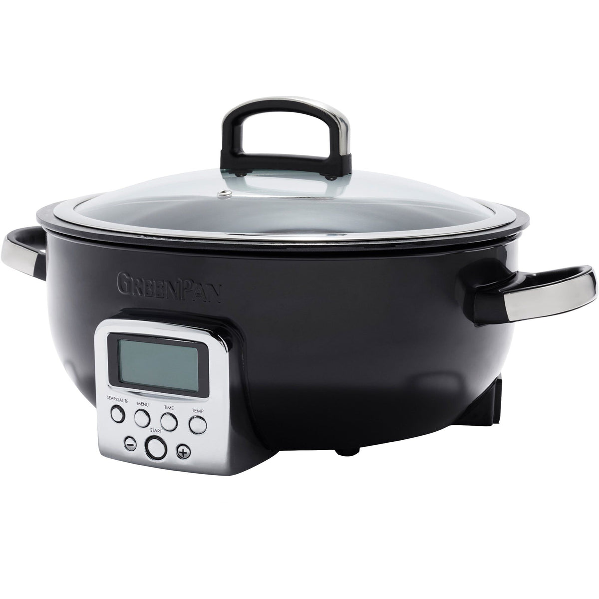 Sort GreenPan Elite Omnicooker alt-i-et gryde til madlavning