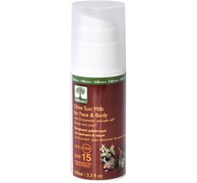Se Bioselect Olive Sun Milk for Face & Body SPF 15 - 100 ml. X ✔ Kæmpe udvalg i  Bioselect - Køb online på udsalg og tilbud lige nu ✔ Hurtig levering: 1 - 2 Hverdage samt billig fragt - Varenummer: HG-54104 og barcode / Ean: 5200306431033 på lager - Udsalg på Personlig pleje > Cremer > Sol Spar op til 62% - Over 1354 design mærker på udsalg