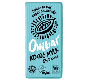 Se Ombar Kokos mylk Ø 70 g ✔ Kæmpe udvalg i  KopK - Køb online på udsalg og tilbud lige nu ✔ Hurtig levering: 1 - 2 Hverdage samt billig fragt - Varenummer: HG-26626 og barcode / Ean: 5060102662105 på lager - Udsalg på Mad & drikke > Chokolade > Spar op til 57% - Over 1354 design brands på udsalg