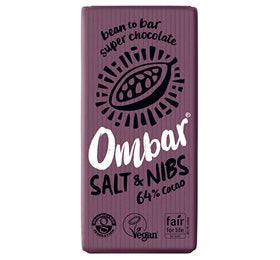 Se Ombar Salt & kakaonibs 64% kakao Ø 70 g ✔ Kæmpe udvalg i  KopK - Køb online på udsalg og tilbud lige nu ✔ Hurtig levering: 1 - 2 Hverdage samt billig fragt - Varenummer: HG-29642 og barcode / Ean: 5060102662242 på lager - Udsalg på Mad & drikke > Chokolade > Spar op til 52% - Over 1354 design brands på udsalg