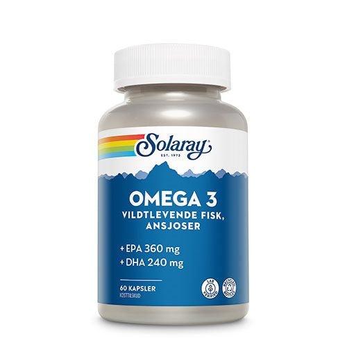 Se Solaray Omega 3 - 60 kap. ✔ Kæmpe udvalg i Solaray - Køb online på udsalg og tilbud lige nu ✔ Lav fragtpris og hurtig levering - Varenummer: Helsegrossisten-53346 og 76280140309 på lager - Udsalg på Sundhed > Solaray > Omega/fiskeolie Spar helt op til 57% - Stort udsalg på over 739 mærker