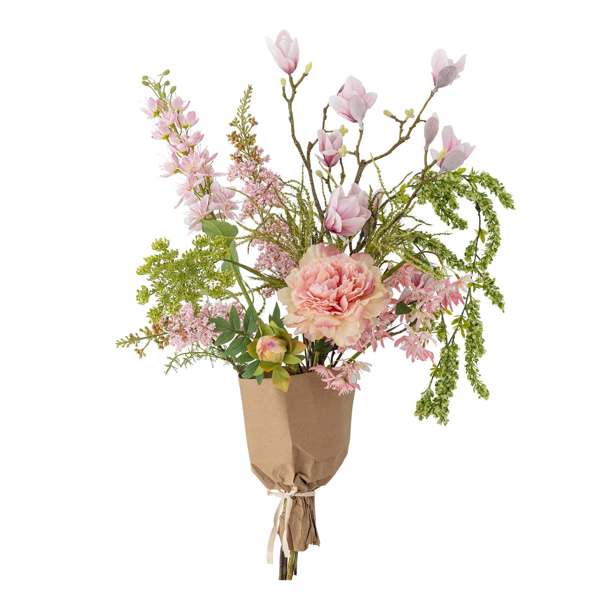 Høj rosa Breeze buket af kunstige blomster fra Bloomingville