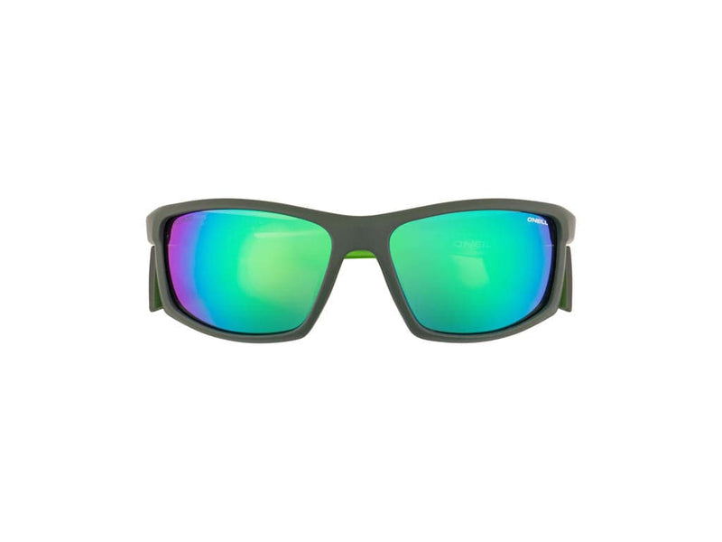 Se OÂ´NEILL 9018 Cykelbrille - Hydrofobisk Grøn Mirror Linse - Mat Grøn/Lime ✔ Kæmpe udvalg i  O&