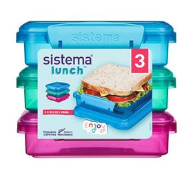 Se SISTEMA Opbevaringsboks Sandwich 3-pak ✔ Kæmpe udvalg i  KopK - Køb online på udsalg og tilbud lige nu ✔ Hurtig levering: 1 - 2 Hverdage samt billig fragt - Varenummer: HG-20339 og barcode / Ean: 9414202416476 på lager - Udsalg på Hus & Fritid > > Spar op til 63% - Over 1354 design brands på udsalg