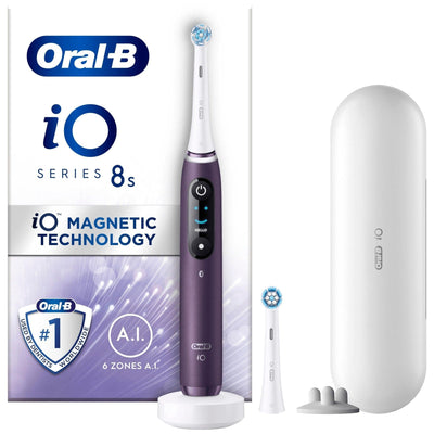 Se Oral-B iO 8s elektrisk tandbørste 387064 (violet) ✔ Kæmpe udvalg i Oral-B ✔ Hurtig levering: 1 - 2 Hverdage samt billig fragt - Varenummer: ELG-775773 og barcode / Ean: '8700216387064 på lager - Udsalg på Elektrisk tandbørste Spar op til 63% - Over 857 kendte brands på udsalg