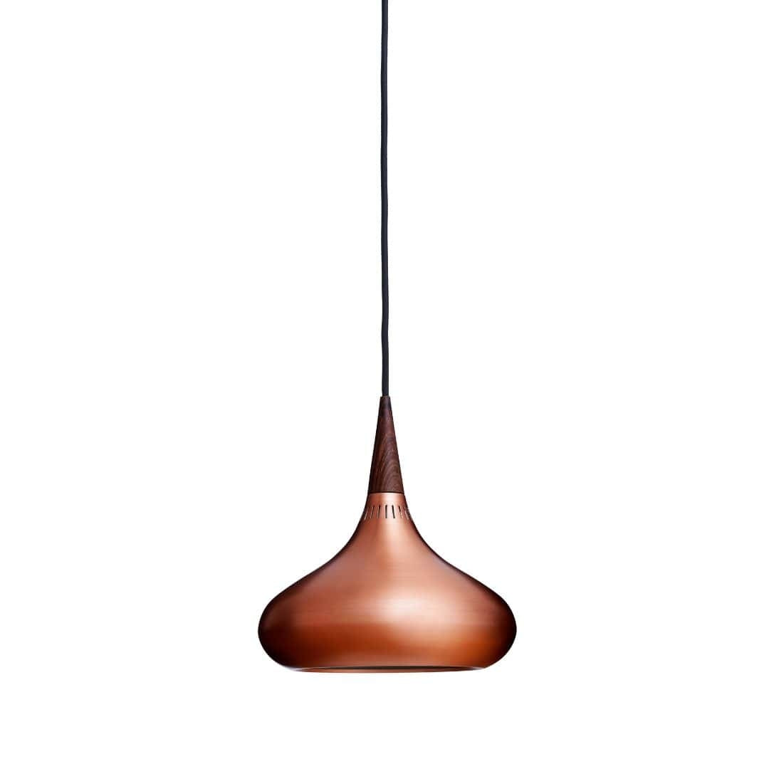 Orient pendel P1 i kobber fra Fritz Hansen designet af Johannes Hammerborg