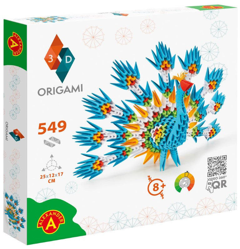 Se Origami 3D - Påfugl ✔ Kæmpe udvalg i Alexander - Køb online på udsalg og tilbud lige nu ✔ Meget billig fragt og hurtig levering - Varenummer: MMAction-2182555 og 5906018025552 på lager - Udsalg på 3D Origami Spar helt op til 57% - Over 2.739 kendte mærker på udsalg