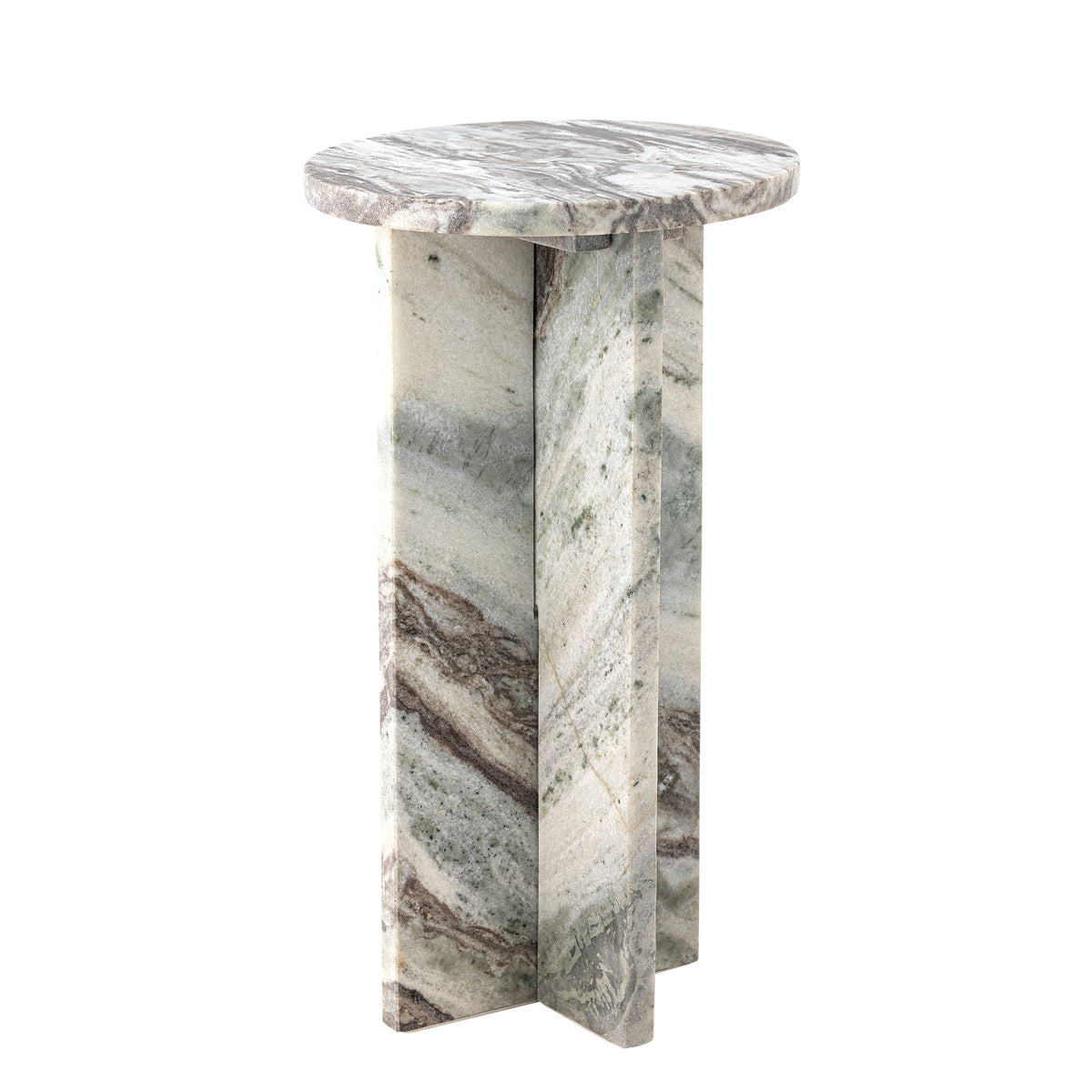 Bloomingville Jasmia sidebord i marmor med skulpturel fod