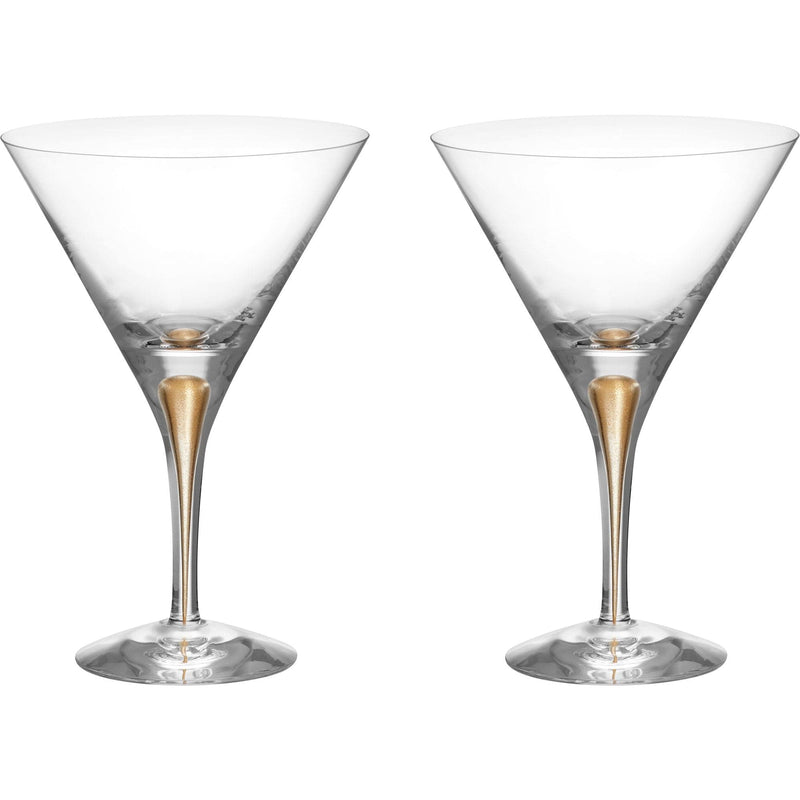 Se Orrefors Intermezzo martiniglas 25 cl 2-pak, guld ✔ Kæmpe udvalg i Orrefors ✔ Meget billig fragt og hurtig levering: 1 - 2 hverdage - Varenummer: KTO-6577555 og barcode / Ean: &