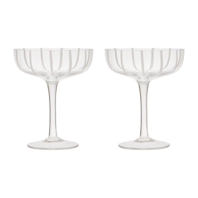 Se OYOY Mizu coupeglas, klar, pakke med 2 ✔ Kæmpe udvalg i OYOY ✔ Meget billig fragt og hurtig levering: 1 - 2 hverdage - Varenummer: KTO-L300548 og barcode / Ean: '5712195054205 på lager - Udsalg på Champagneglas Spar op til 62% - Over 1354 kendte mærker på udsalg