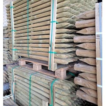 Se Trykimprægneret hegnspæl Ø 7 - 200 cm. Spidset ❤ Stort online udvalg i Plantetorvet ❤ Hurtig levering: 1 - 2 Hverdage samt billig fragt - Varenummer: PTT-26544 og barcode / Ean: på lager - Udsalg på Opbindingsmateriale > Opbinding til Træer Spar op til 57% - Over 322 kendte brands på udsalg