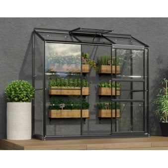 Se Ida vægdrivhuse Model 1300, Sort, Delt glas, med sokkel ✔ Kæmpe udvalg i  VITAVIA - Køb online på udsalg og tilbud lige nu ✔ Hurtig levering: 1 - 2 Hverdage samt billig fragt - Varenummer: PTT-100761 og barcode / Ean:  på lager - Udsalg på Drivhuse > Ida - Vægdrivhuse Spar op til 59% - Over 1334 design brands på udsalg