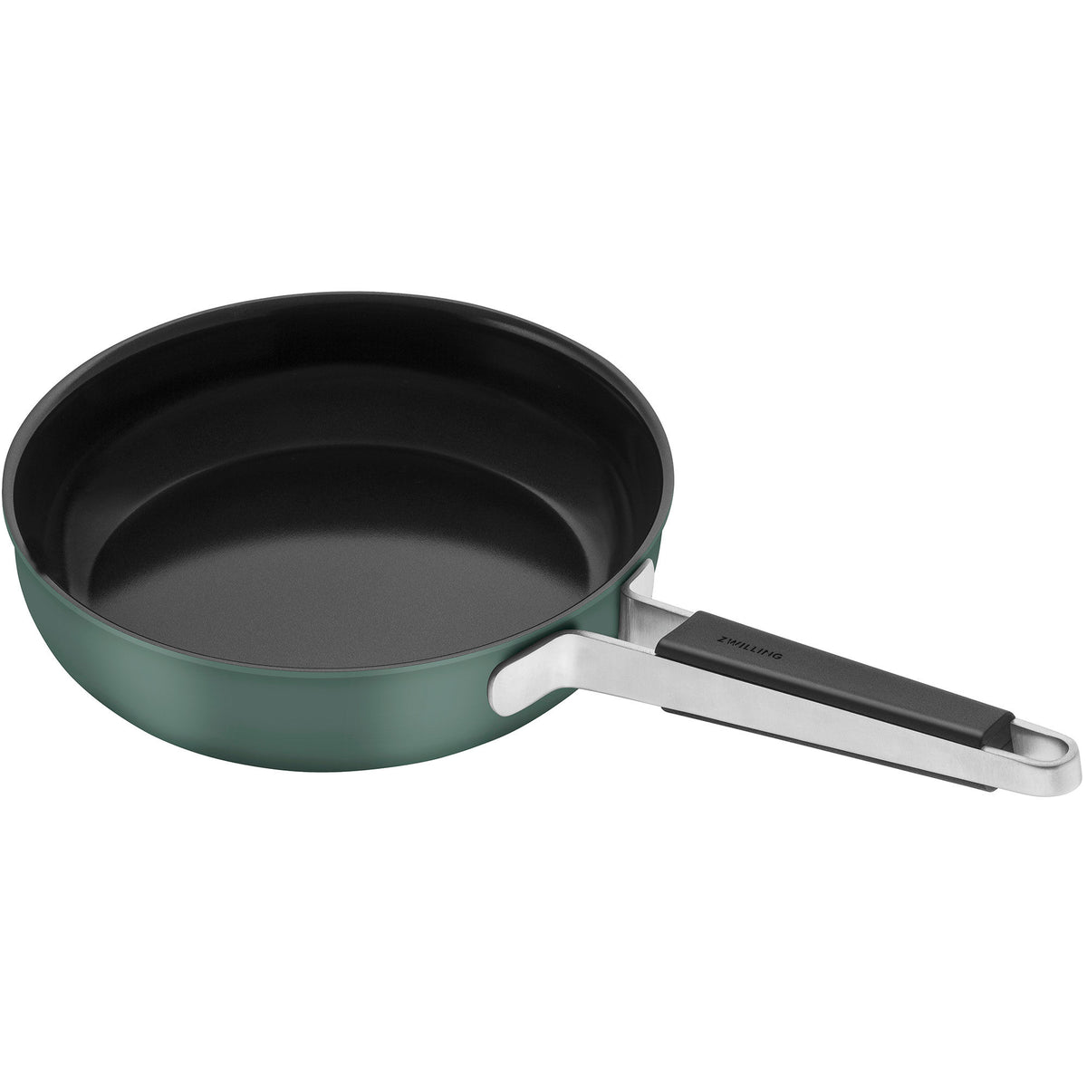 Grøn Zwilling Pure stegepande på 24 cm i rustfrit stål med non-stick belægning