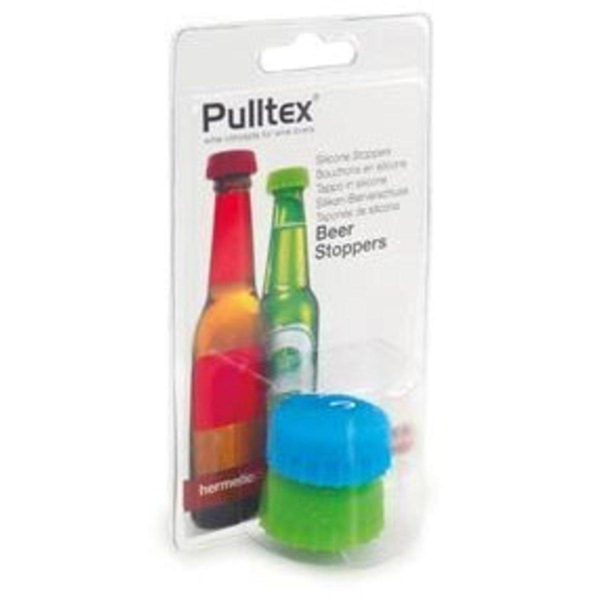 Pulltex ølprop med silikone til forsegling af ølflaske, 2 stk.
