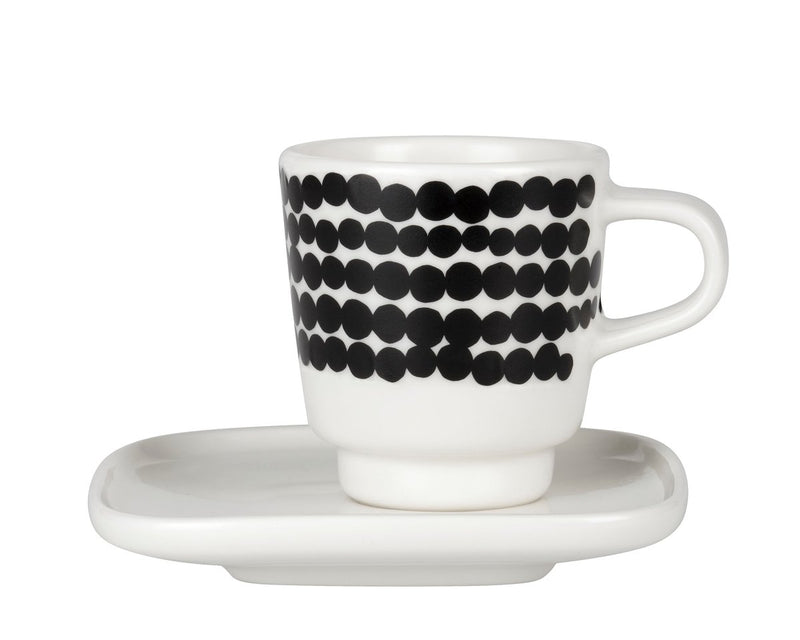Se Marimekko Räsymatto espressokop sort-hvid ✔ Kæmpe udvalg i Marimekko ✔ Hurtig levering: 1 - 2 Hverdage samt billig fragt - Varenummer: KTT-14080-01 og barcode / Ean: &