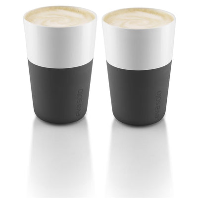 Se Eva Solo Eva Solo Cafe Latte krus 2-pak Black ✔ Kæmpe udvalg i Eva Solo ✔ Hurtig levering: 1 - 2 Hverdage samt billig fragt - Varenummer: NDN-15791-01 og barcode / Ean: '5706631052030 på lager - Udsalg på Home & Garden - Kitchen & Dining - Tableware - Drinkware - Coffee & Tea Cups Spar op til 66% - Over 1354 kendte mærker på udsalg