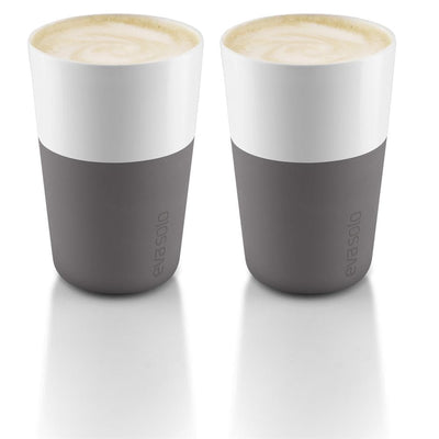 Se Eva Solo Eva Solo Cafe Latte krus 2-pak Elephant grey ✔ Kæmpe udvalg i Eva Solo ✔ Hurtig levering: 1 - 2 Hverdage samt billig fragt - Varenummer: NDN-15791-03 og barcode / Ean: '5706631052412 på lager - Udsalg på Home & Garden - Kitchen & Dining - Tableware - Drinkware - Coffee & Tea Cups Spar op til 65% - Over 1354 kendte mærker på udsalg