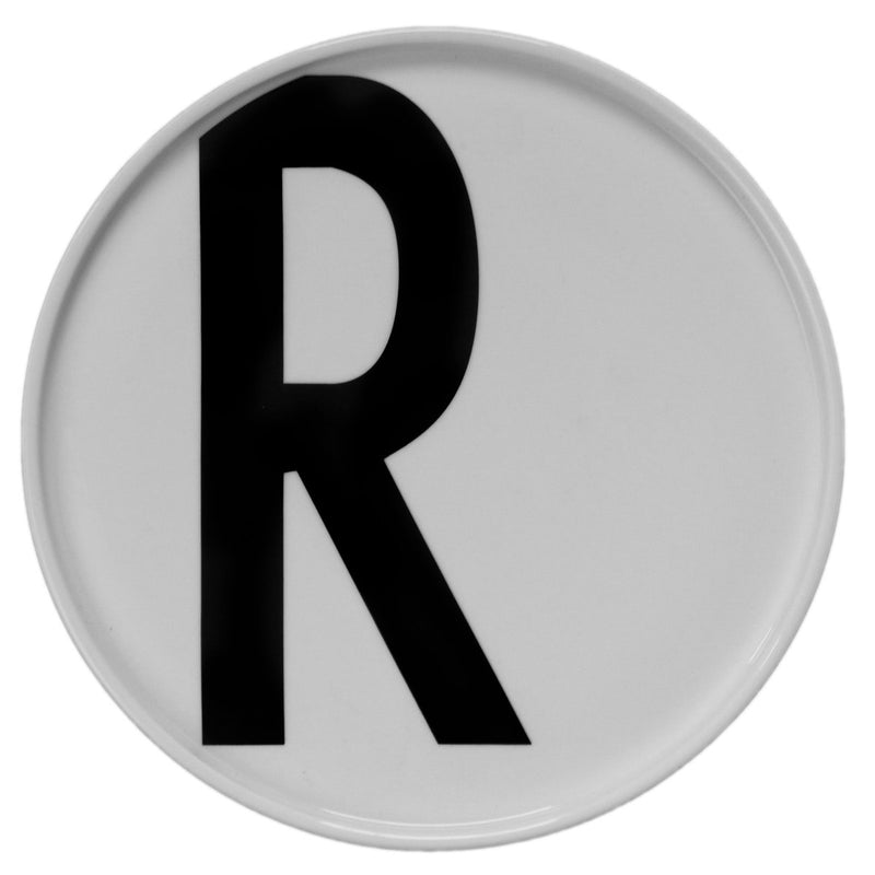 Se Design Letters Design Letters tallerken R ✔ Kæmpe udvalg i Design Letters ✔ Hurtig levering: 1 - 2 Hverdage samt billig fragt - Varenummer: KTT-18440-18 og barcode / Ean: &
