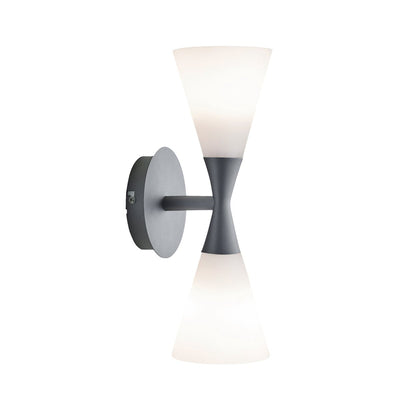 Se Herstal Harlekin duo væglampe grafitgrå-hvid ✔ Kæmpe udvalg i Herstal ✔ Hurtig levering: 1 - 2 Hverdage samt billig fragt - Varenummer: KTT-24447-03 og barcode / Ean: '5705614140122 på lager - Udsalg på Belysning - Lamper - Væglamper Spar op til 54% - Over 1354 design mærker på udsalg