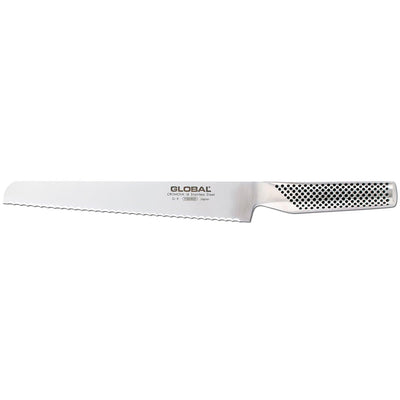 Se Global Global G-9R brødkniv 22 cm savtakket æg Rustfrit stål ❤ Stort online udvalg i Global ❤ Meget billig fragt og hurtig levering: 1 - 2 hverdage - Varenummer: NDN-25869-01 og barcode / Ean: '4943691639486 på lager - Udsalg på Home & Garden - Kitchen & Dining - Kitchen Tools & Utensils - Kitchen Knives Spar op til 67% - Over 1334 design mærker på udsalg
