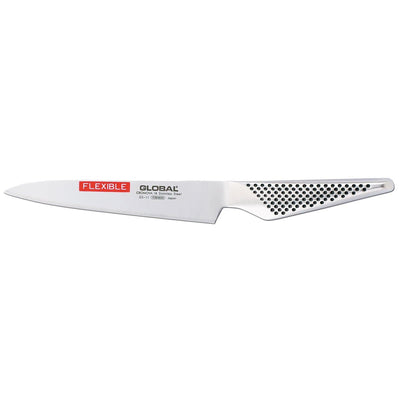Se Global GSF-11 universalkniv 15 cm Rustfrit stål ✔ Kæmpe udvalg i Global ✔ Hurtig levering: 1 - 2 Hverdage samt billig fragt - Varenummer: NDN-25886-01 og barcode / Ean: '4943691711489 på lager - Udsalg på Home & Garden - Kitchen & Dining - Kitchen Tools & Utensils - Kitchen Knives Spar op til 64% - Over 1160 kendte mærker på udsalg