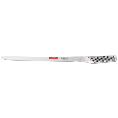 Se Global Global G-10 laksekniv 31 cm fleksibel Rustfrit stål ❤ Stort online udvalg i Global ❤ Meget billig fragt og hurtig levering: 1 - 2 hverdage - Varenummer: NDN-25892-01 og barcode / Ean: '4943691810489 på lager - Udsalg på Home & Garden - Kitchen & Dining - Kitchen Tools & Utensils - Kitchen Knives Spar op til 54% - Over 1334 design mærker på udsalg