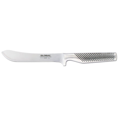 Se Global Global GF-27 slagtekniv smedet 16 cm Rustfrit stål ❤ Stort online udvalg i Global ❤ Meget billig fragt og hurtig levering: 1 - 2 hverdage - Varenummer: NDN-25896-01 og barcode / Ean: '4943691827449 på lager - Udsalg på Home & Garden - Kitchen & Dining - Kitchen Tools & Utensils - Kitchen Knives Spar op til 52% - Over 1334 design mærker på udsalg