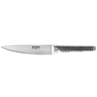 Se Global Global GSF-50 universalkniv 15 cm Rustfrit stål ❤ Stort online udvalg i Global ❤ Meget billig fragt og hurtig levering: 1 - 2 hverdage - Varenummer: NDN-25904-01 og barcode / Ean: '4943691750006 på lager - Udsalg på Home & Garden - Kitchen & Dining - Kitchen Tools & Utensils - Kitchen Knives Spar op til 64% - Over 1334 design mærker på udsalg