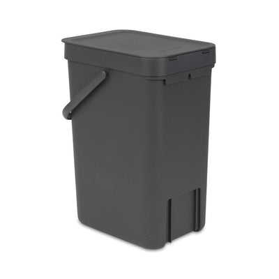 Se Brabantia Sort & Go affaldsspand 12 liter grå ❤ Stort online udvalg i Brabantia ❤ Meget billig fragt og hurtig levering: 1 - 2 hverdage - Varenummer: NDN-26927-02 og barcode / Ean: '8710755109805 på lager - Udsalg på Home & Garden - Household Supplies - Waste Containment - Recycling Containers Spar op til 56% - Over 1334 design brands på udsalg