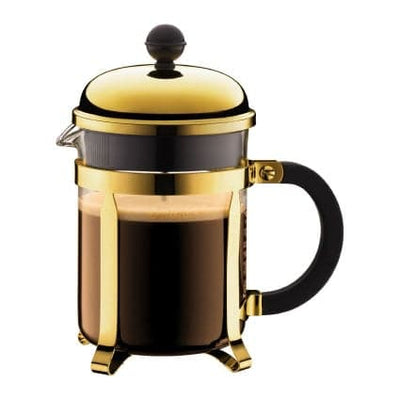 Se Bodum Chambord stempelkande guld 4 kopper ✔ Kæmpe udvalg i Bodum ✔ Hurtig levering: 1 - 2 Hverdage samt billig fragt - Varenummer: NDN-30899-02 og barcode / Ean: '727015216256 på lager - Udsalg på Home & Garden - Kitchen & Dining - Tableware - Coffee Servers & Tea Pots Spar op til 57% - Over 785 kendte brands på udsalg