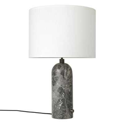 Se GUBI Gravity L bordlampe grey marble + hvid skærm ✔ Kæmpe udvalg i GUBI ✔ Hurtig levering: 1 - 2 Hverdage samt billig fragt - Varenummer: NDN-31182-03 og barcode / Ean: '5710902775184 på lager - Udsalg på Home & Garden - Lighting - Lamps Spar op til 52% - Over 1334 design mærker på udsalg