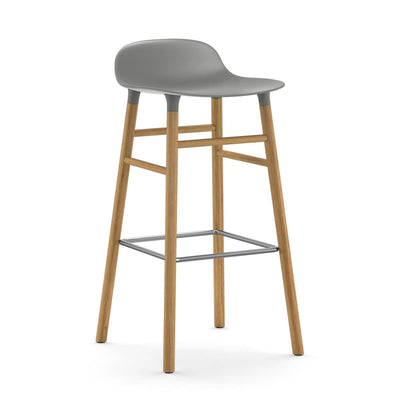 Se Normann Copenhagen Form barstol egeben 75 cm grå ✔ Kæmpe udvalg i Normann Copenhagen ✔ Hurtig levering: 1 - 2 Hverdage samt billig fragt - Varenummer: NDN-31715-02 og barcode / Ean: '5712396002692 på lager - Udsalg på Furniture - Chairs - Table & Bar Stools Spar op til 57% - Over 1334 design brands på udsalg