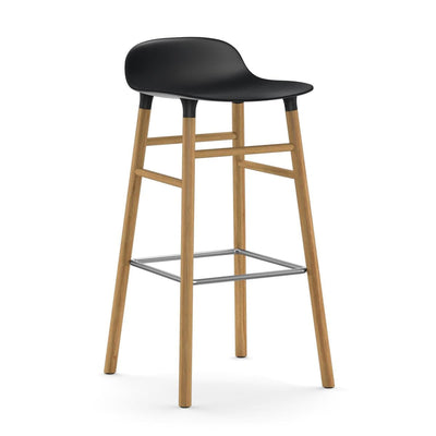 Se Normann Copenhagen Form barstol egeben 75 cm sort ✔ Kæmpe udvalg i Normann Copenhagen ✔ Hurtig levering: 1 - 2 Hverdage samt billig fragt - Varenummer: NDN-31715-03 og barcode / Ean: '5712396002708 på lager - Udsalg på Furniture - Chairs - Table & Bar Stools Spar op til 56% - Over 1334 design brands på udsalg