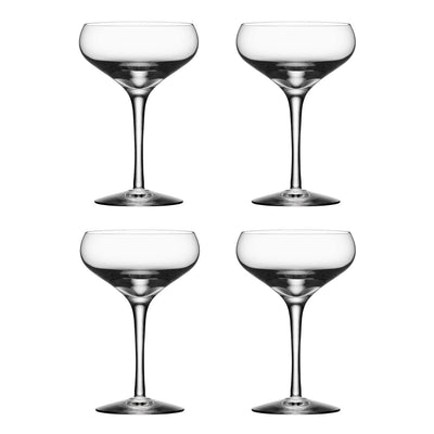 Se Orrefors More Coupe glas 4-pak 21 cl ✔ Kæmpe udvalg i Orrefors ✔ Hurtig levering: 1 - 2 Hverdage samt billig fragt - Varenummer: KTT-32124-01 og barcode / Ean: '7321646042432 på lager - Udsalg på Servering - Glas - Champagneglas Spar op til 64% - Over 1150 kendte brands på udsalg
