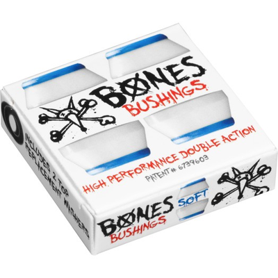 Se Bones Bushing Soft 81A White/Blue One size ✔ Kæmpe udvalg i  Bones Hjul ✔ Hurtig levering: 1 - 2 Hverdage samt billig fragt - Varenummer: JUCO-TCPHB3SOW og barcode / Ean: '845584087814 på lager - Udsalg på Tilbehør til løbehjul Spar op til 59% - Over 1150 kendte brands på udsalg