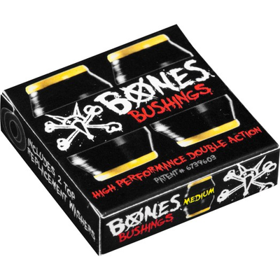Se Bones Bushing Hardcore Medium Black/Yellow Pack 91A One size ✔ Kæmpe udvalg i  Bones Hjul ✔ Hurtig levering: 1 - 2 Hverdage samt billig fragt - Varenummer: JUCO-TCPHB3MDX og barcode / Ean: '845584087807 på lager - Udsalg på Tilbehør til skateboard Spar op til 58% - Over 1150 kendte brands på udsalg