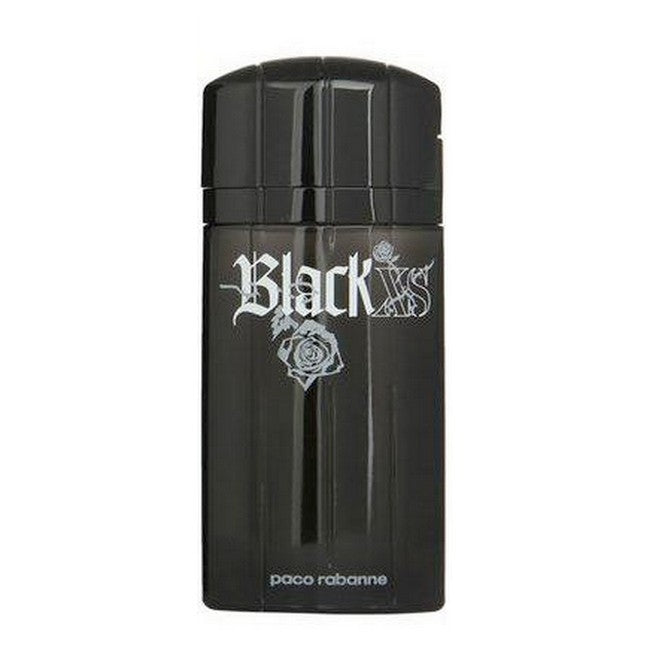 Flaske med Paco Rabanne Black XS For Men eau de toilette, 100 ml, herreduft