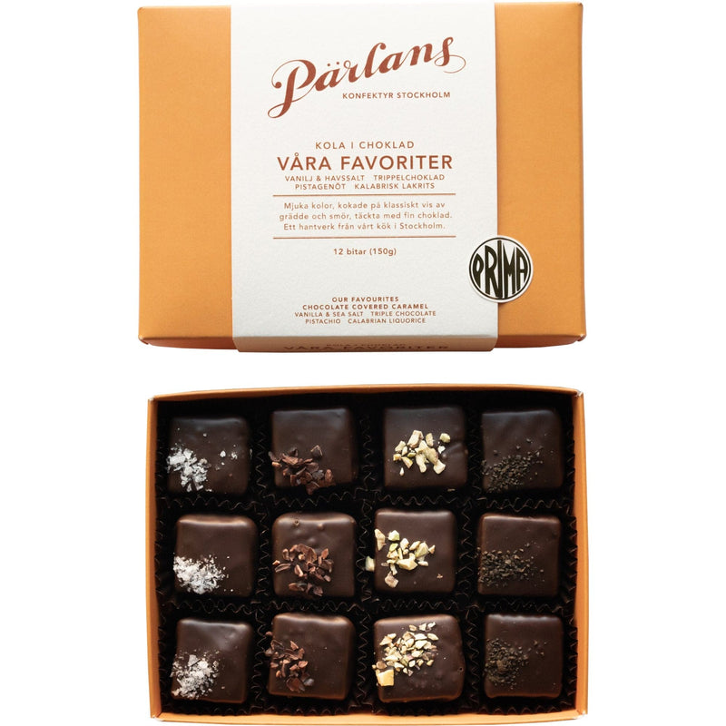 Se Pärlans Konfektyr Vores favoritter chokolade, 12 stk. ✔ Kæmpe udvalg i Pärlans Konfektyr ✔ Meget billig fragt og hurtig levering: 1 - 2 hverdage - Varenummer: KTO-800 og barcode / Ean: &