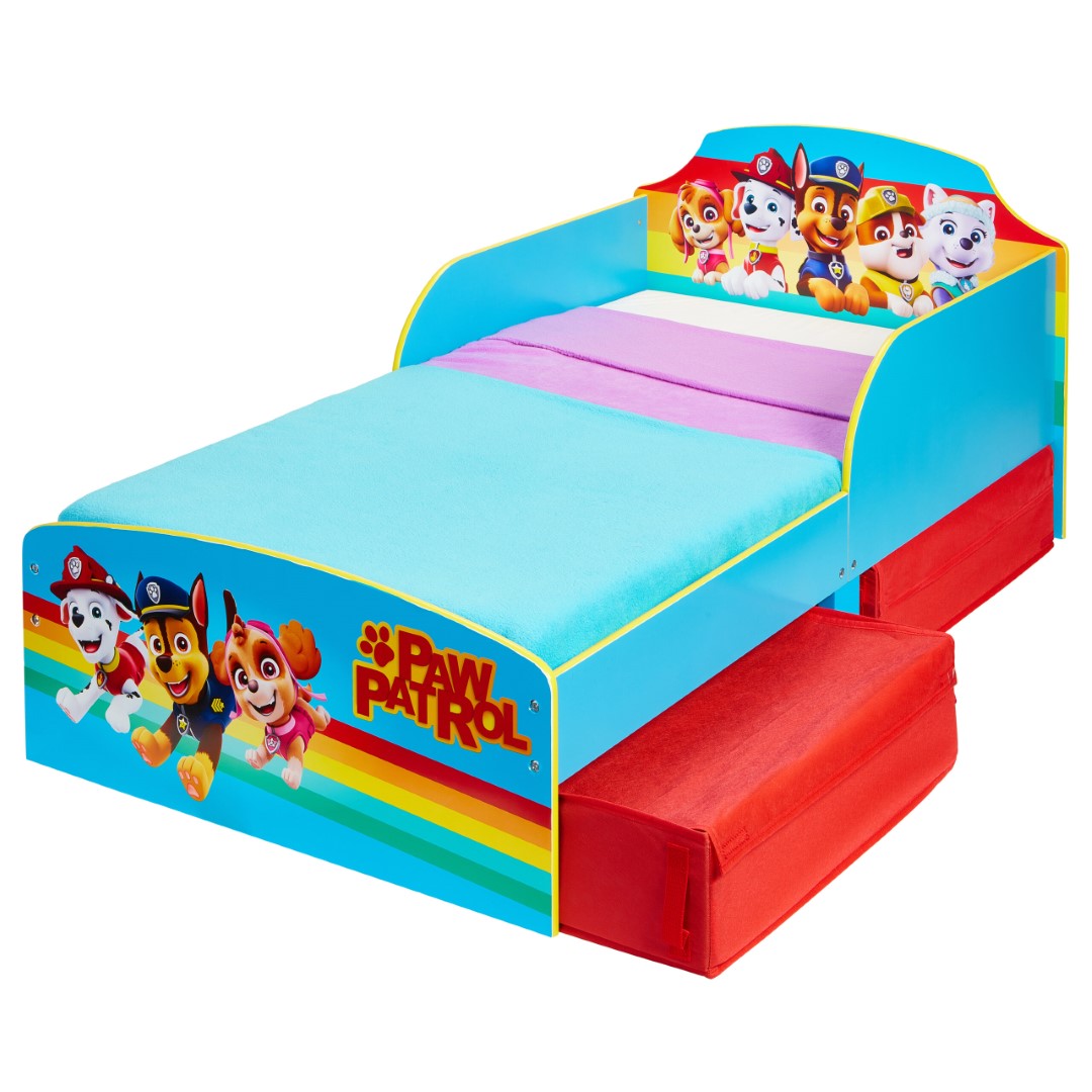 Se Paw Patrol Junior Træ seng m/opbevaring (140cm) ✔ Kæmpe udvalg i Moose Toys - Køb online på udsalg og tilbud lige nu ✔ Billig fragt og hurtig levering - Varenummer: MMAction-19210053 og 630996908594 på lager - Udsalg på Børne Senge Junior 140cm Få op til 63% i rabat - Find over 1.798 mærker på udsalg