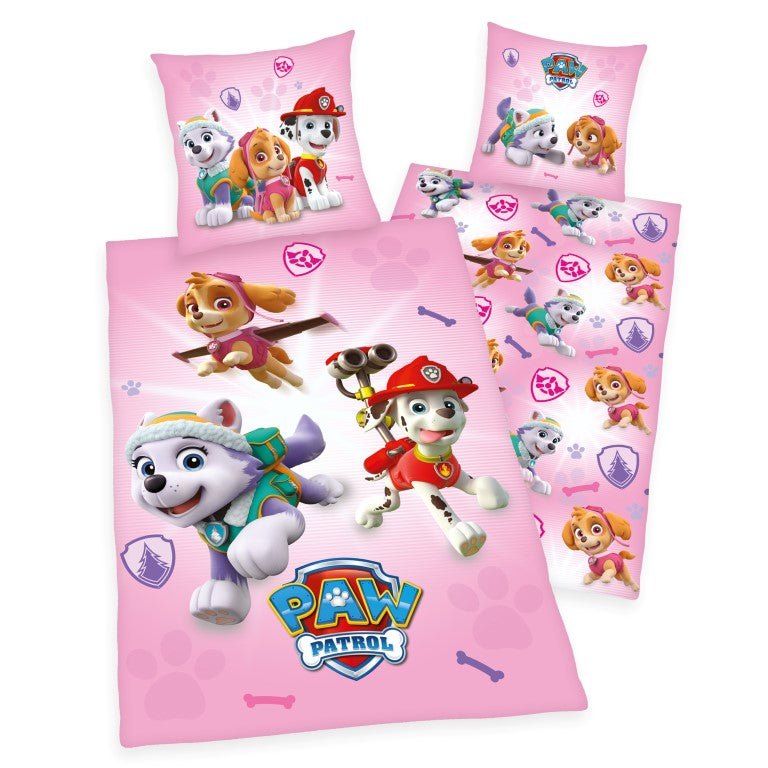 Se Paw Patrol Pink Sengetøj - 100 procent bomuld ✔ Kæmpe udvalg i Bolig Magasin - Køb online på udsalg og tilbud lige nu ✔ Meget billig fragt og hurtig levering - Varenummer: MMAction-2010044 og 4006891916419 på lager - Udsalg på Paw Patrol sengetøj til Børn Spar helt op til 57% - Over 739 kendte mærker på udsalg