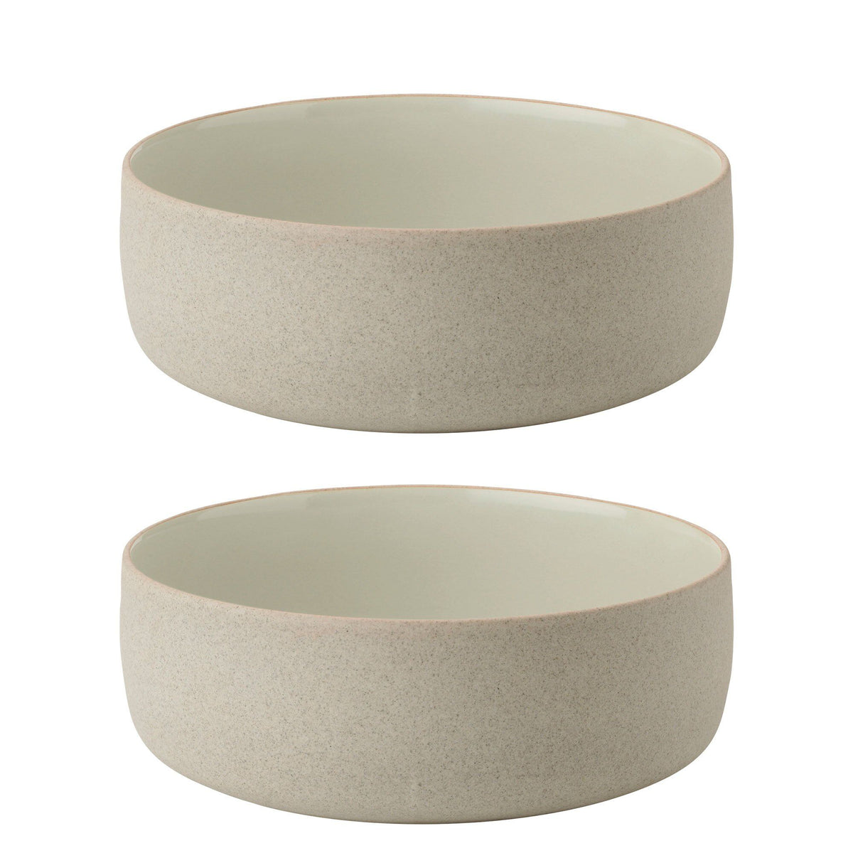 To grå Stelton Emma skåle på 13,5 cm