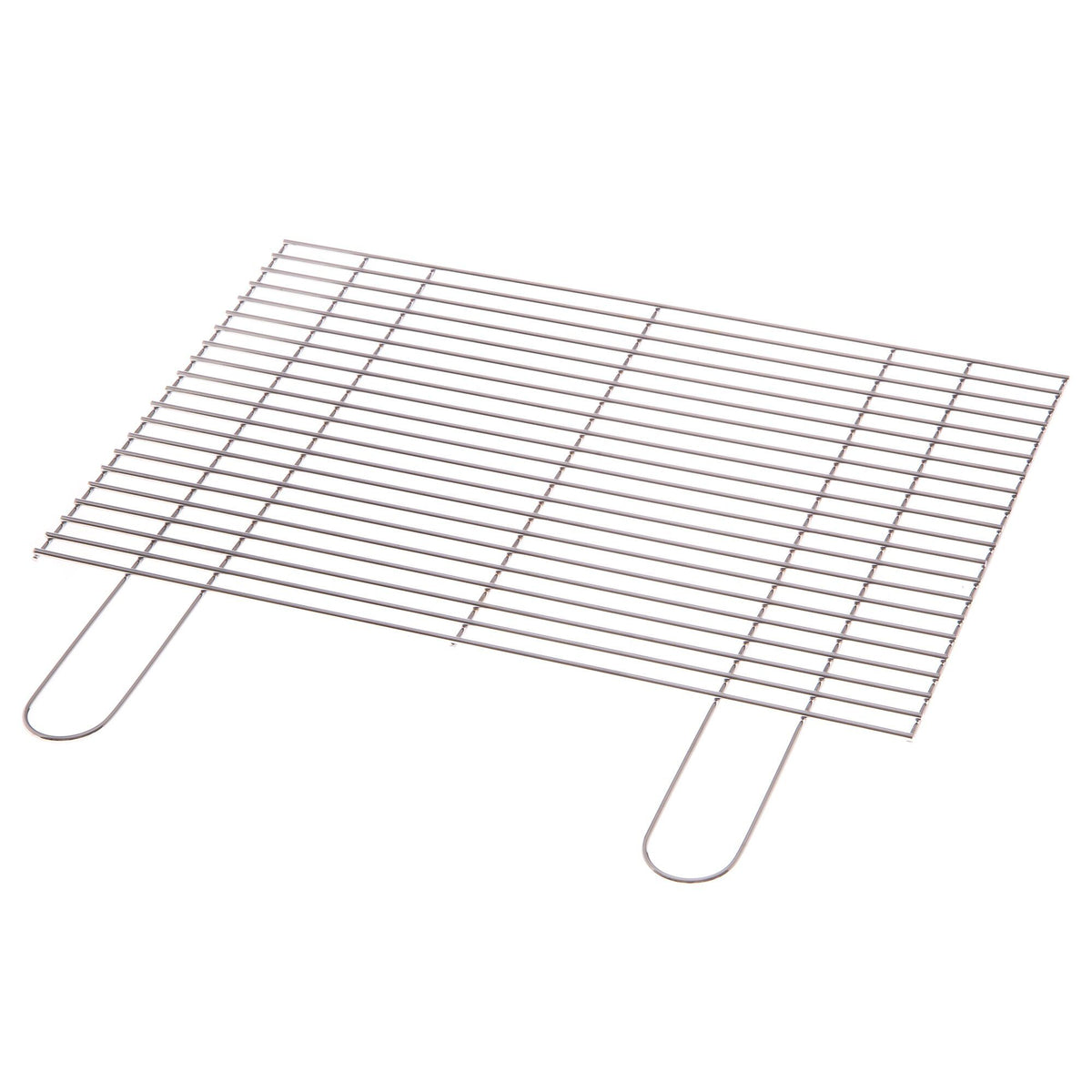 Mustang grillrist i rustfrit stål, 60 x 40 cm, med to håndtag til murgrill