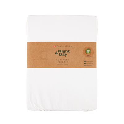 Se tilbud på PERCALE Økologisk Boxlagen - 90x200x30 - Hvid. Billigt udsalg! Spar op til 58%. Hurtig levering: 1-2 hverdage.