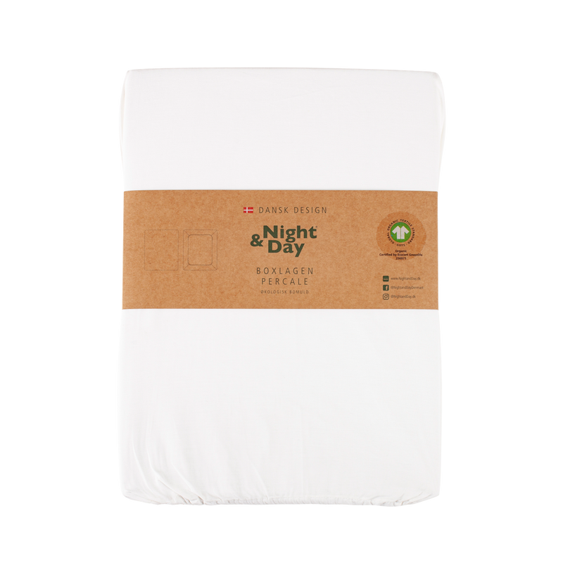 Se tilbud på PERCALE Økologisk Boxlagen - 90x200x30 - Hvid. Billigt udsalg! Spar op til 58%. Hurtig levering: 1-2 hverdage.