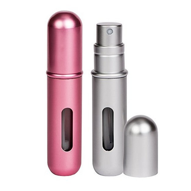 PressIt Perfume Refill Duo i farverne pink og sølv