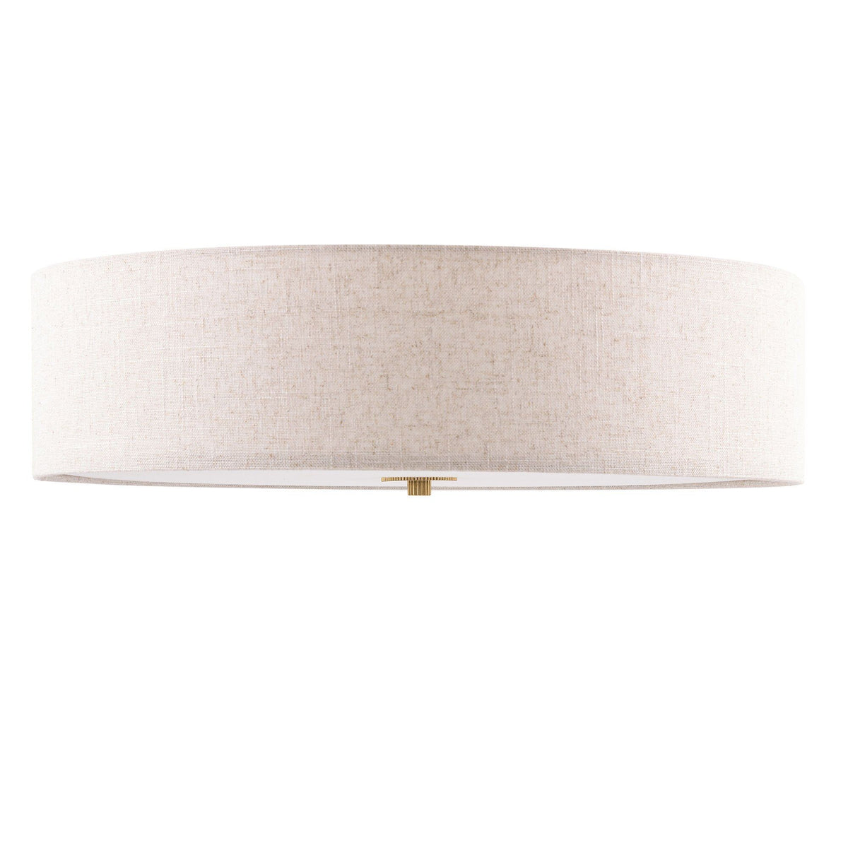 Globen Lighting Noah plafond i beige linnedstof, 50 cm