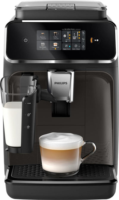 Se Philips 2300 Series espressomaskine EP233410 ✔ Kæmpe udvalg i Philips ✔ Hurtig levering: 1 - 2 Hverdage samt billig fragt - Varenummer: ELG-775253 og barcode / Ean: '8720389027598 på lager - Udsalg på Espressomaskine Spar op til 59% - Over 785 kendte brands på udsalg